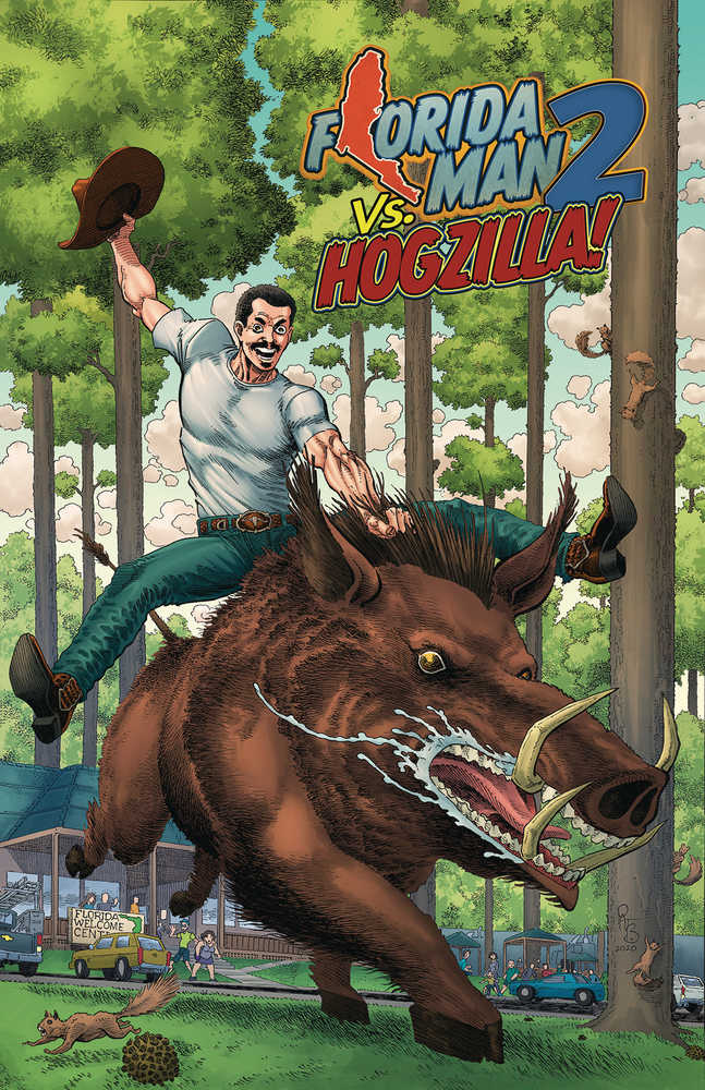 Florida Man vs Hogzilla #3 Cover A Broderick | Odin's Place