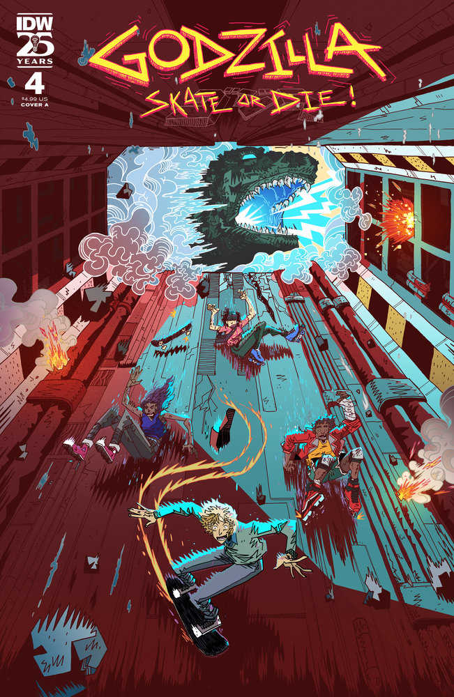 Godzilla: Skate Or Die #4 Cover A (Joyce) | Odin's Place