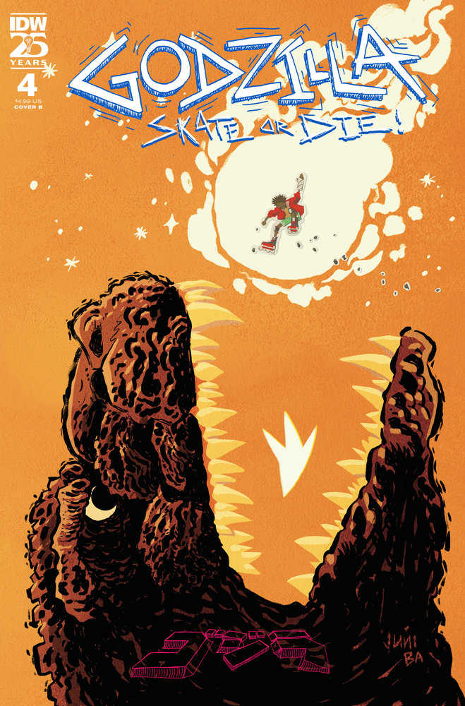 Godzilla: Skate Or Die #4 Variant B (Ba) | Odin's Place