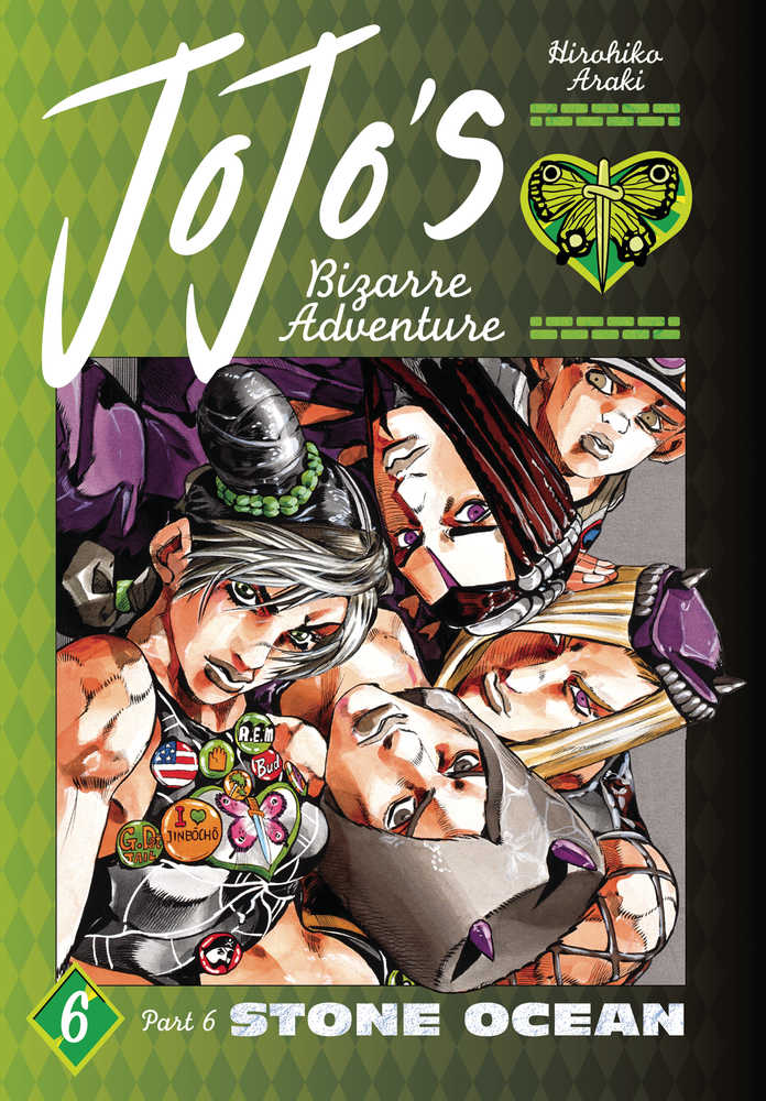 Jojos Bizarre Adventure Part 6 Stone Ocean Hardcover Volume 06 | Odin's Place