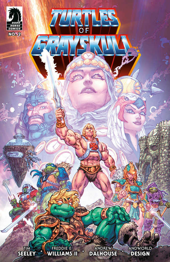 Masters Of Universe Teenage Mutant Ninja Turtles Turtles Of Grayskull #2 Cover A Willi | Odin's Place