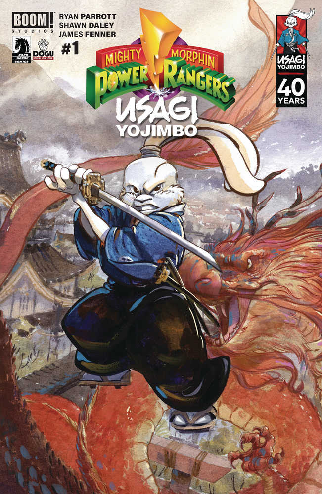 Mighty Morphin Power Rangers Usagi Yojimbo #1 Cover C Cullum ( | Odin's Place