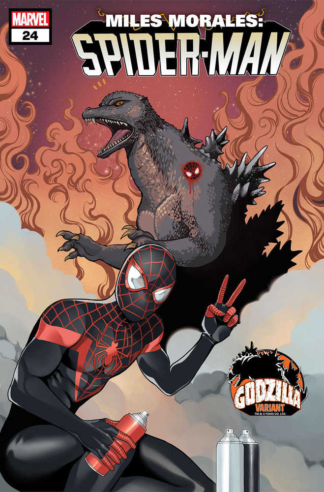 Miles Morales: Spider-Man #24 Romy Jones Godzilla Variant | Odin's Place