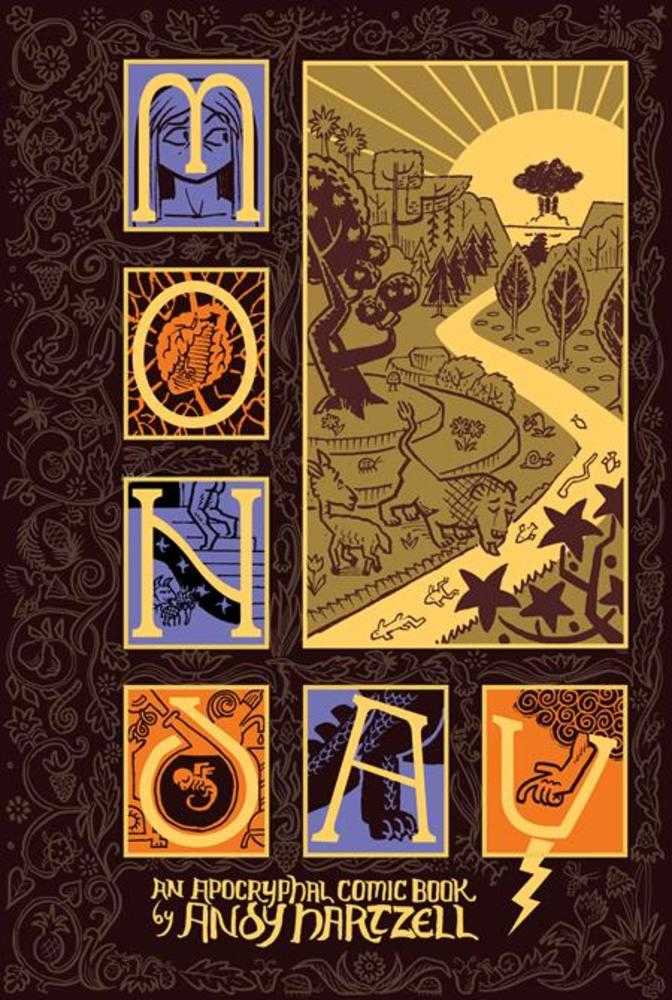 Monday Hardcover A Comic Apocrypha Gold Foil (Mature) | Odin's Place