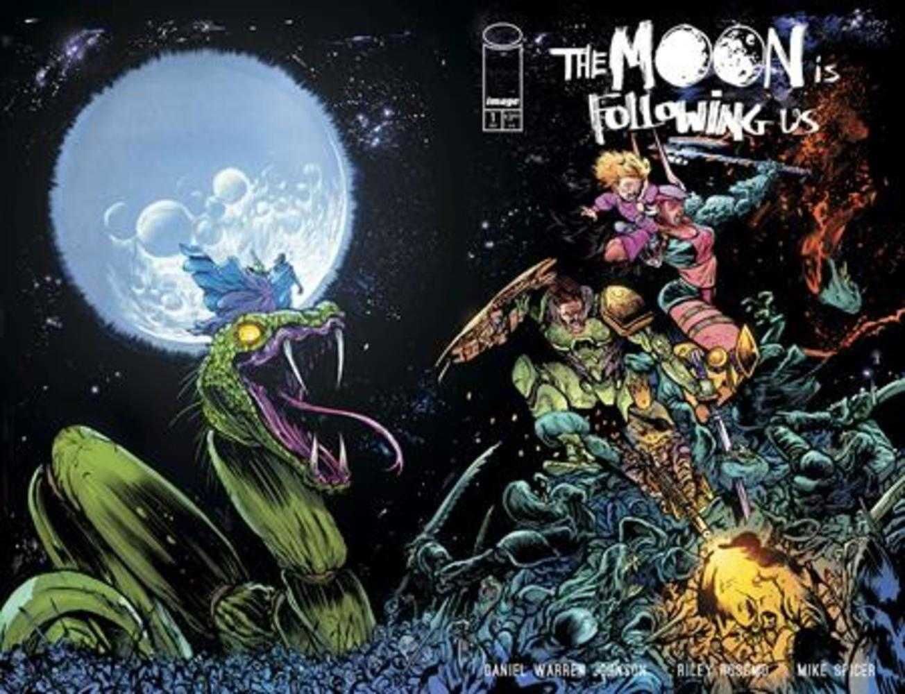 The Moon Is Following Us #1 (Of 10) Cover B Daniel Warren Johnson & Mike Spicer Wraparound Variant | Odin's Place