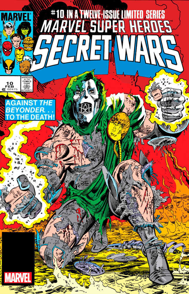 Marvel Super Heroes Secret Wars #10 Facsimile Edition | Odin's Place