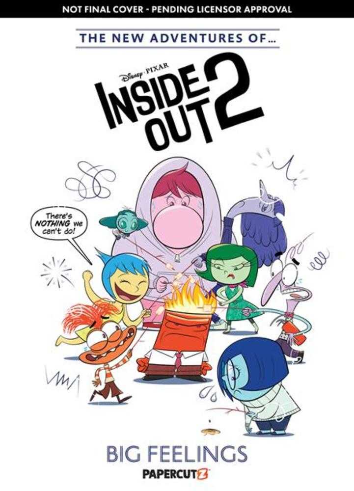 New Adventures Of Disney & Pixar Inside Out 2 TPB Volume 1 Big Feelings | Odin's Place