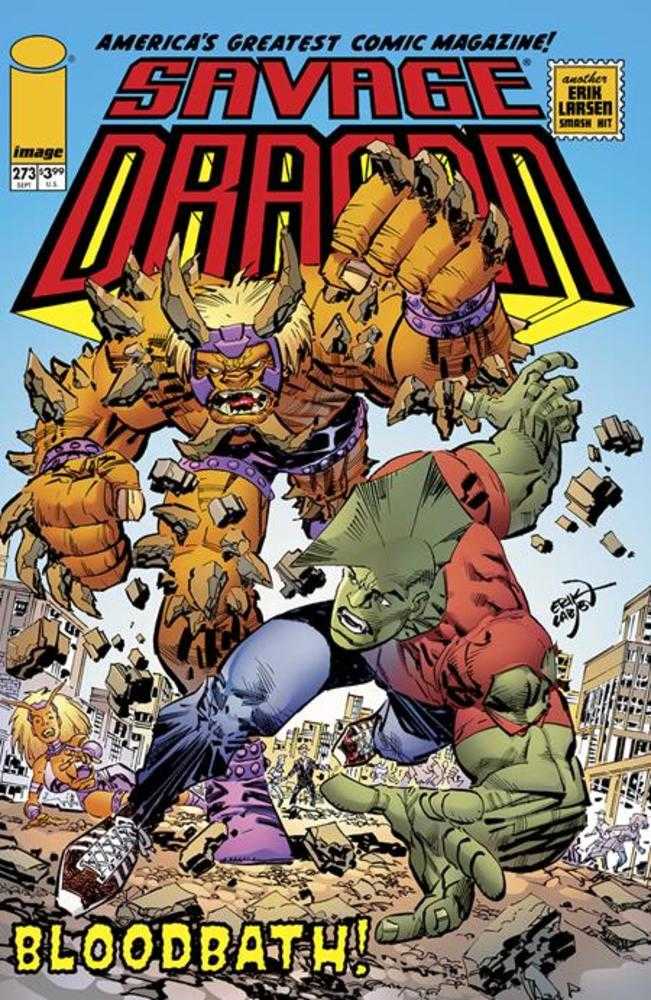 Savage Dragon #273 Cover A Erik Larsen (Mature) | Odin's Place