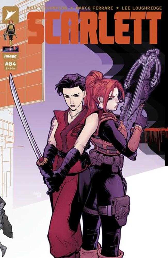 Scarlett #4 Cover C 1:10 Gleb Melnikov Connecting Variant | Odin's Place