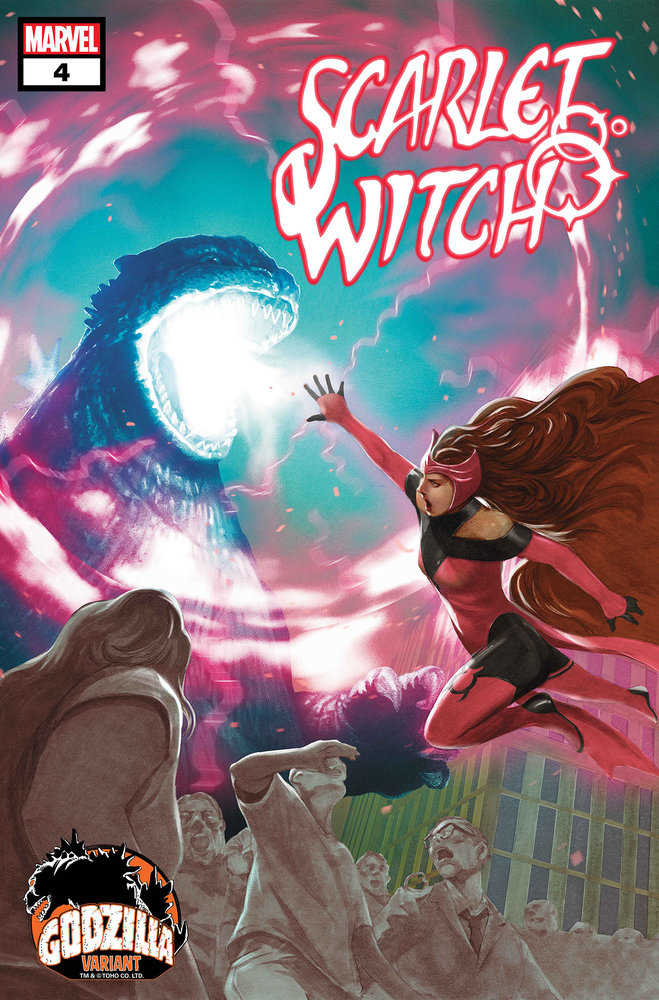 Scarlet Witch #4 Mitsuhiro Arita Godzilla Variant | Odin's Place