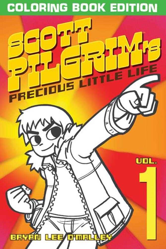 Scott Pilgrims Precious Little Life Coloring Book TPB | Odin's Place