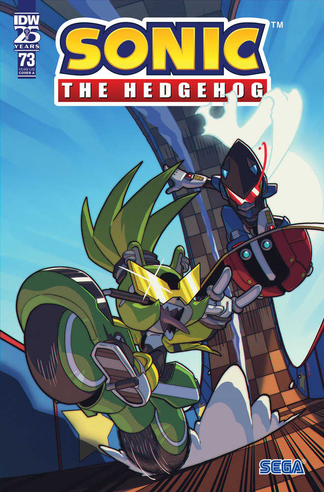 Sonic The Hedgehog #73 Cover A (Jampole) | Odin's Place