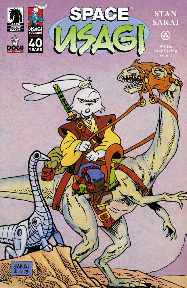 Space Usagi White Star Rising #1 Cover A Sakai | Odin's Place