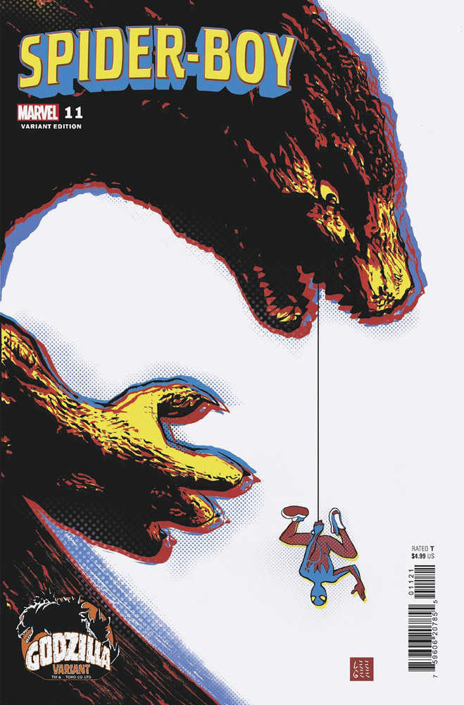 Spider-Boy #11 Lee Garbett Godzilla Variant | Odin's Place