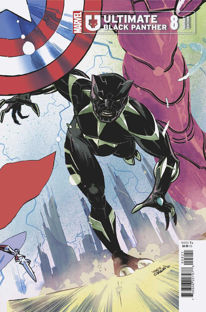 Ultimate Black Panther #8 Wes Craig Connecting Variant | Odin's Place