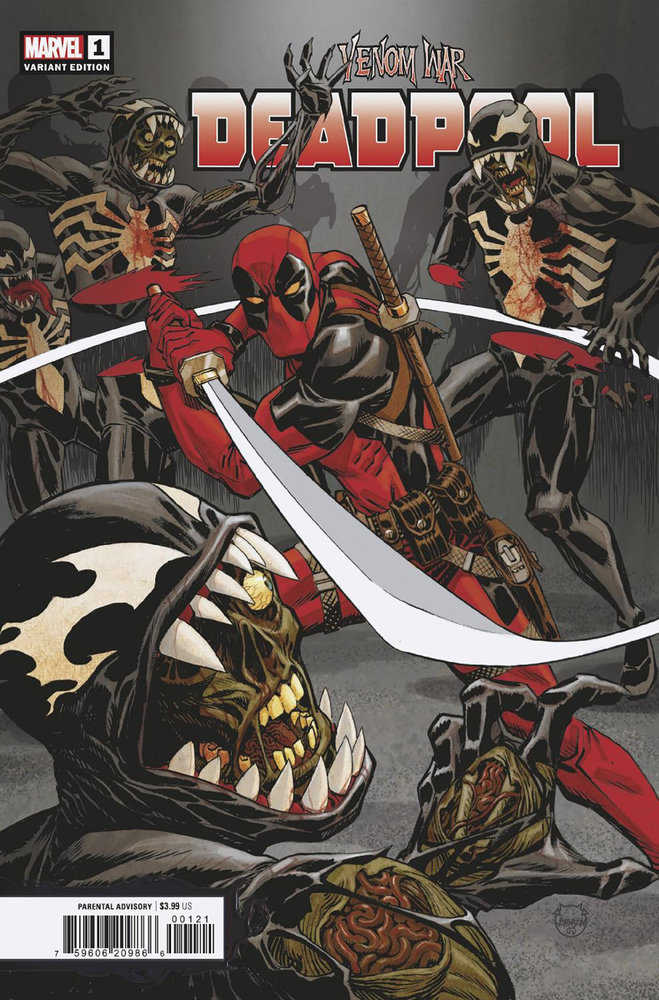 Venom War: Deadpool #1 Dave Johnson Variant [Vw] | Odin's Place