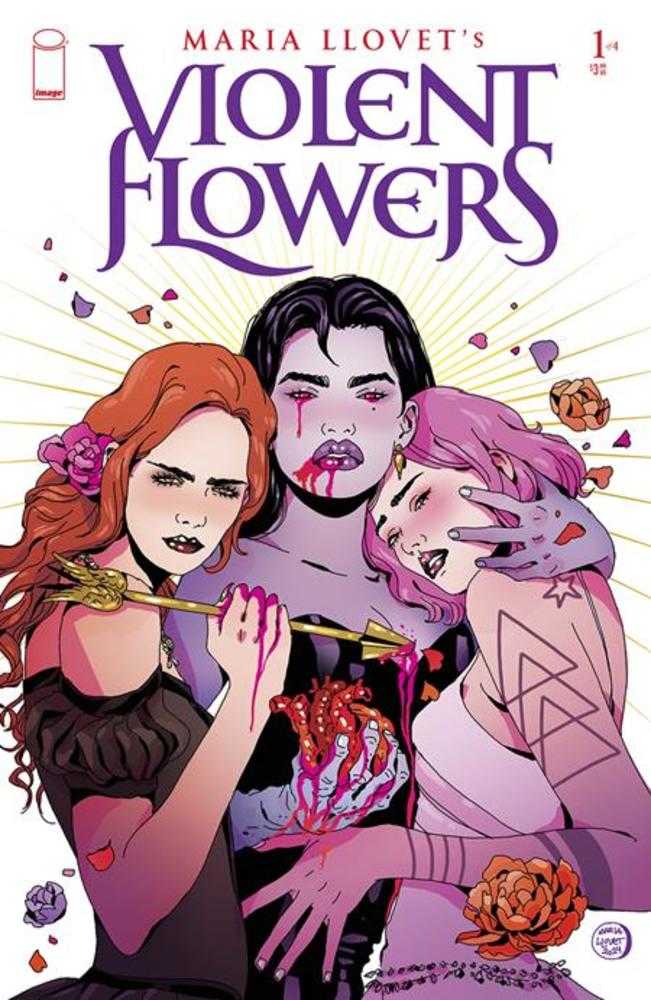 Violent Flowers #1 (Of 4) Cover A Maria Llovet (Mature) | Odin's Place