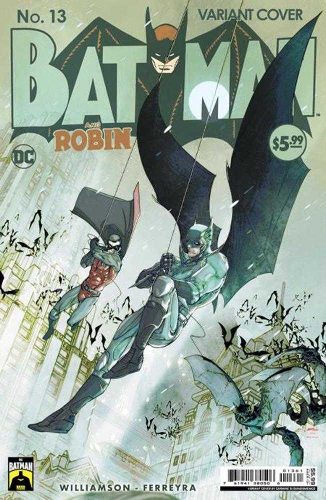 Batman And Robin #13 Cover D Carmine Di Giandomenico Batman 85th Anniversary Card Stock Variant | Odin's Place