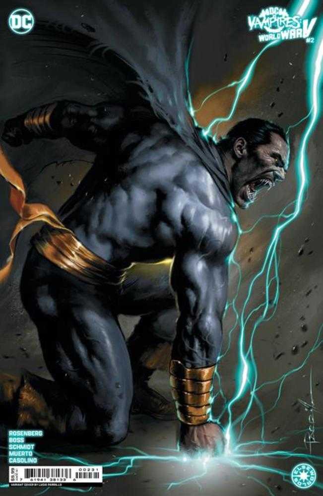 DC vs Vampires World War V #2 (Of 12) Cover C Lucio Parrillo Card Stock Variant | Odin's Place
