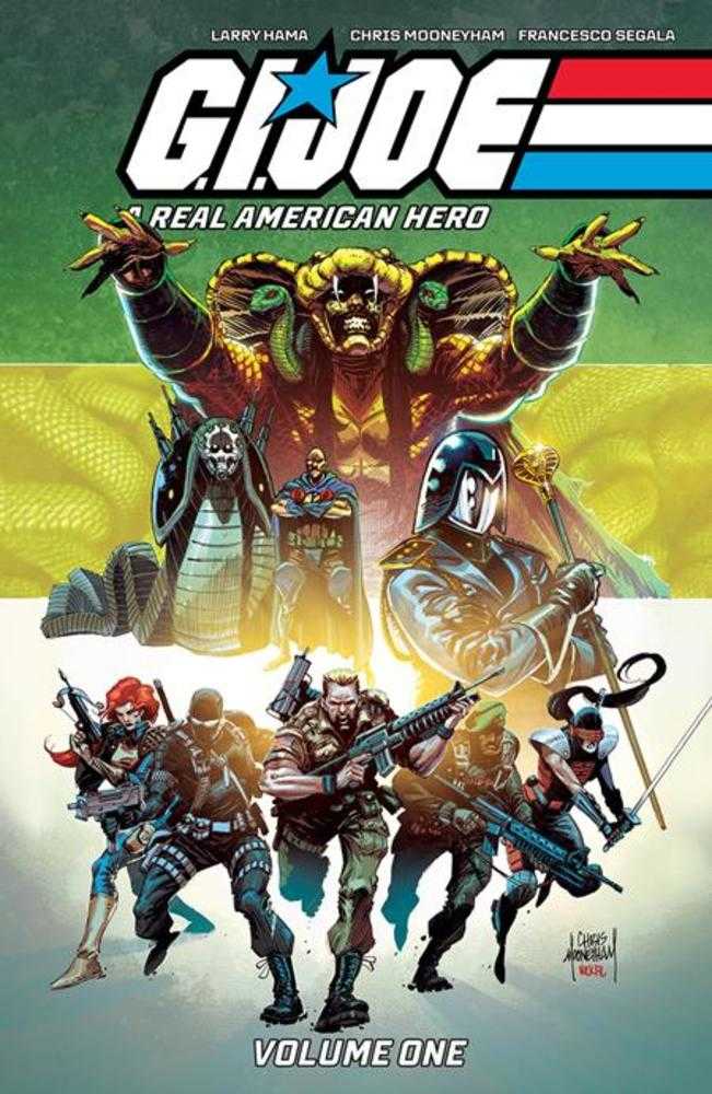 G.I. Joe A Real American Hero TPB Volume 01 Direct Market Exclusive Chris Mooneyham Cover | Odin's Place