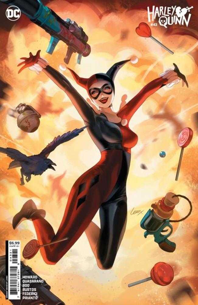 Harley Quinn #43 Cover B Lesley Leirix Li Card Stock Variant | Odin's Place