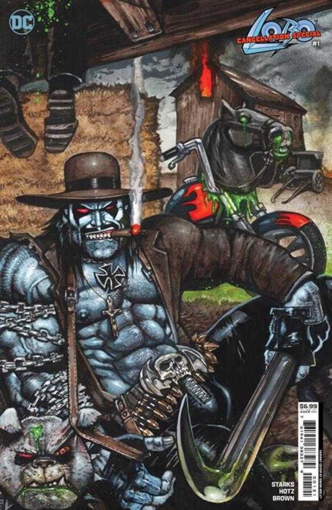 Lobo Cancellation Special #1 (One Shot) Cover B Simon Bisley After Dark Card Stock Variant (Mature) | Odin's Place