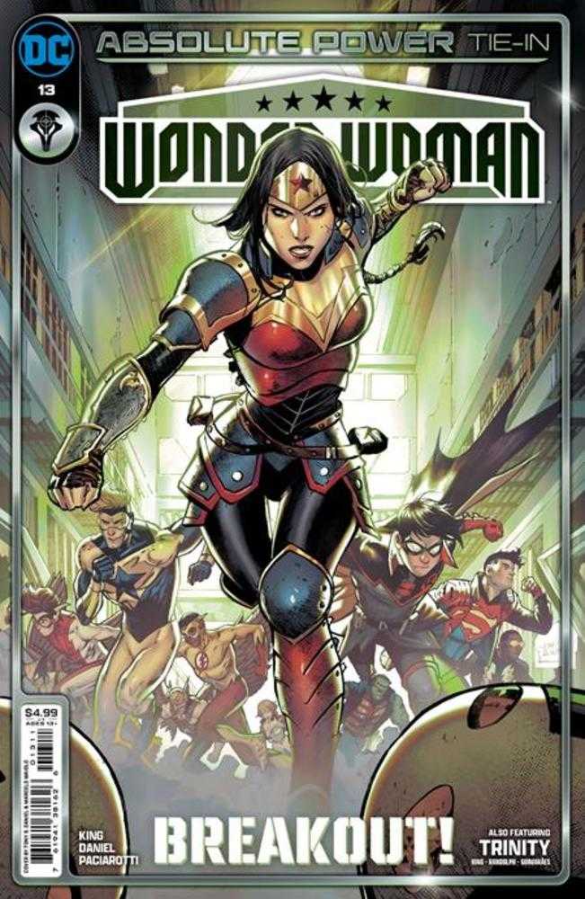 Wonder Woman #13 Cover A Tony S Daniel (Absolute Power) | Odin's Place