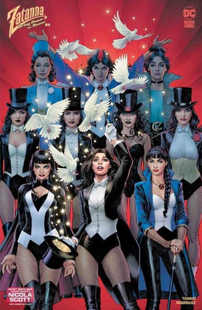 Zatanna Bring Down The House #4 (Of 5) Cover D Nicola Scott Artist Spotlight Variant (Mature) | Odin's Place