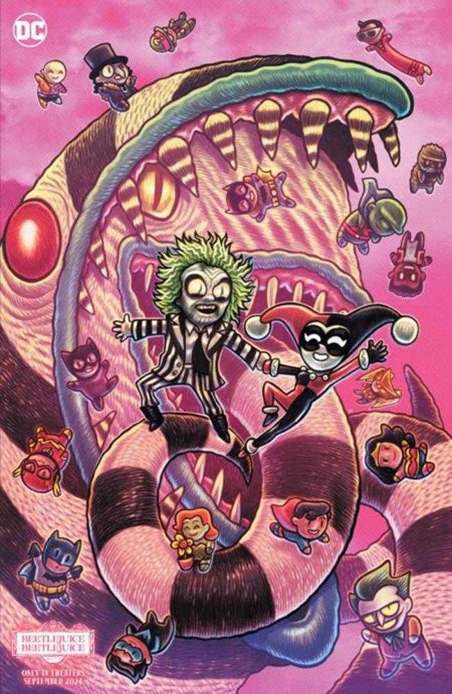 Gotham City Sirens #2 (Of 4) Cover G Dan Hipp Beetlejuice Card Stock Variant | Odin's Place