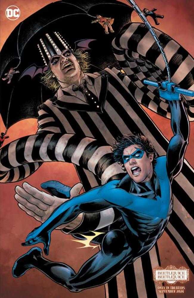 Nightwing #117 Cover G Nicola Scott Beetlejuice Card Stock Variant | Odin's Place