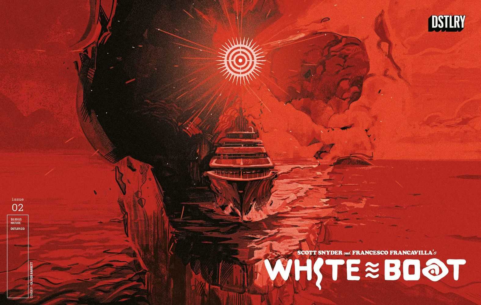 White Boat #2 Cover F Barrett | Odin's Place