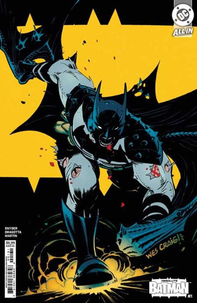 Absolute Batman #1 Cover B Wes Craig Card Stock Variant | Odin's Place