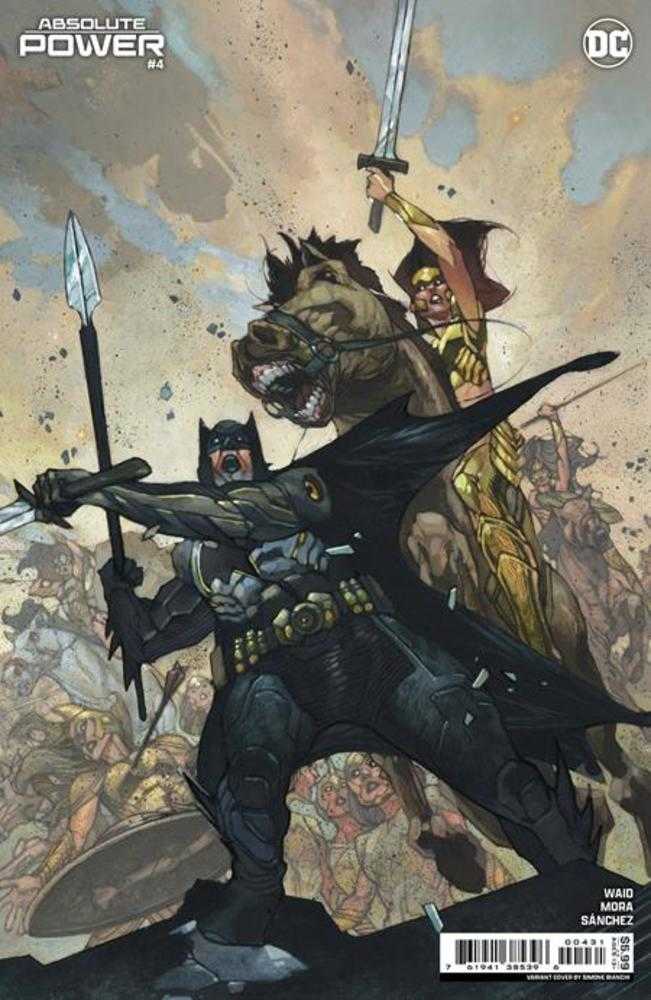 Absolute Power #4 (Of 4) Cover B Simone Bianchi Card Stock Variant | Odin's Place