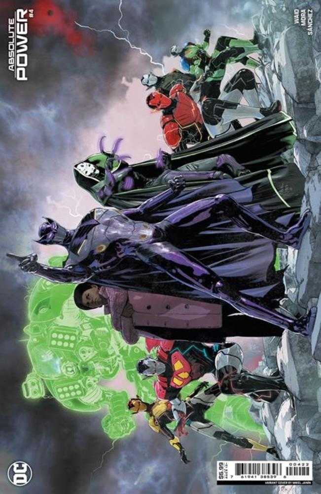 Absolute Power #4 (Of 4) Cover G Mikel Janin Villains Card Stock Variant | Odin's Place