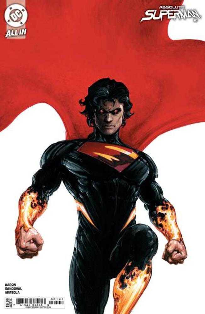 Absolute Superman #1 Cover D Clayton Crain Card Stock Variant | Odin's Place