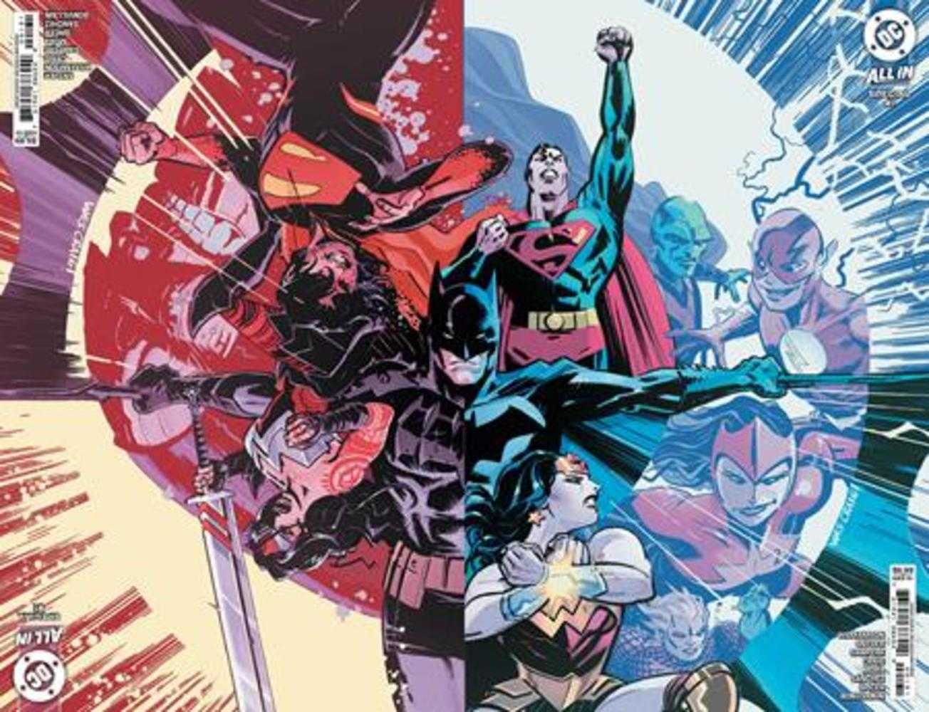 DC All In Special #1 (One Shot) Cover B Wes Craig Wraparound Card Stock Variant | Odin's Place