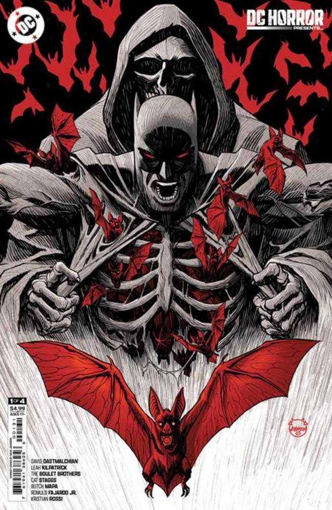 DC Horror Presents #1 (Of 4) Cover C Dave Johnson Card Stock Variant (Mature) | Odin's Place