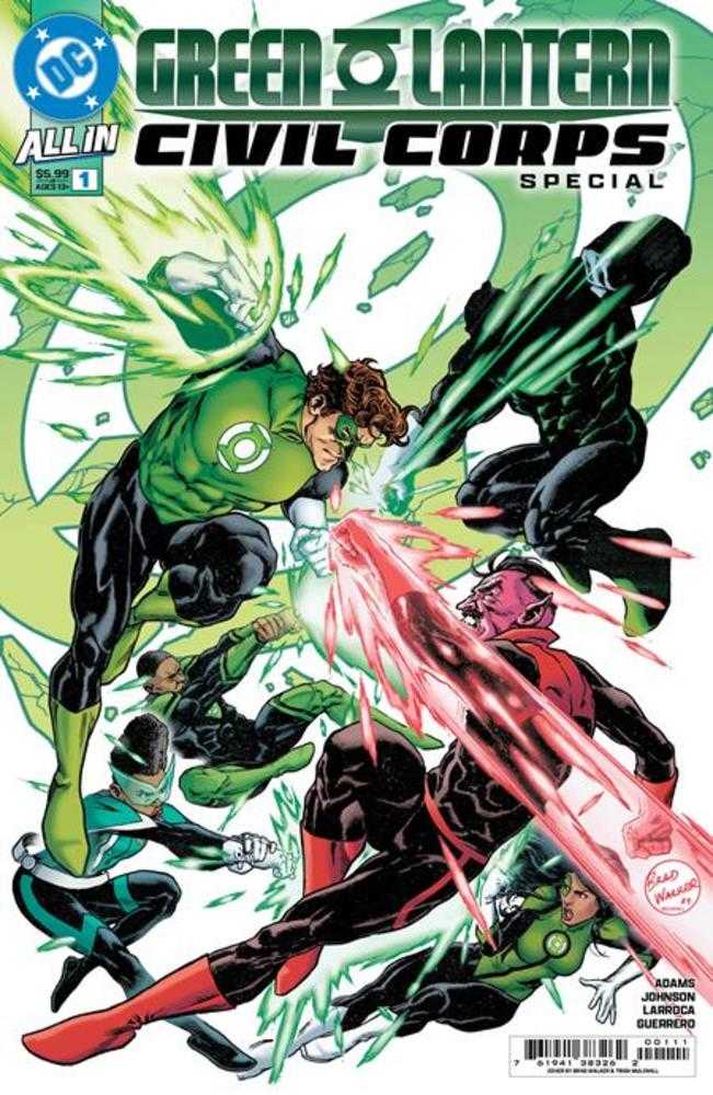 Green Lantern Civil Corps Special #1 (One Shot) Cover A Brad Walker | Odin's Place