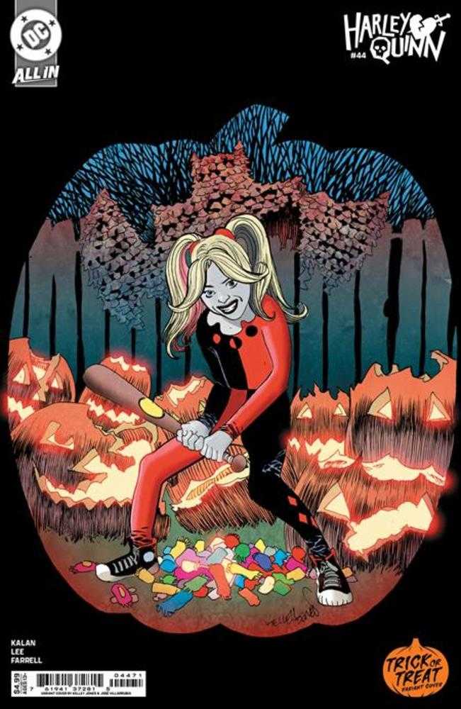 Harley Quinn #44 Cover D Kelley Jones Trick Or Treat Card Stock Variant | Odin's Place