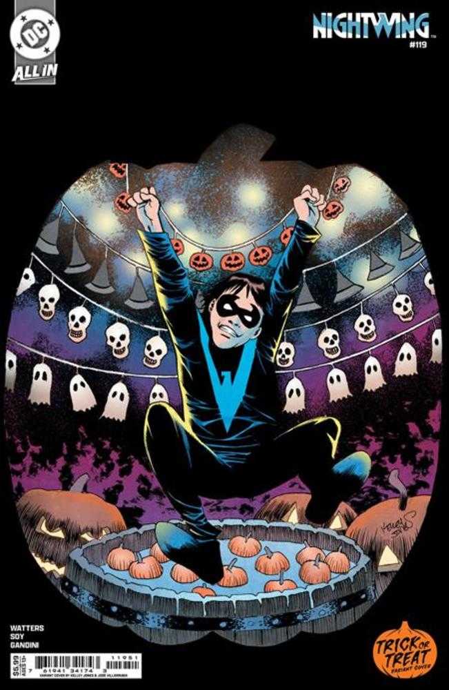 Nightwing #119 Cover D Kelley Jones Trick Or Treat Card Stock Variant | Odin's Place