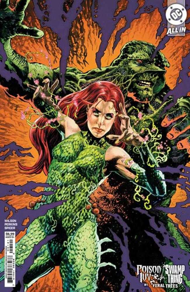 Poison Ivy Swamp Thing Feral Trees #1 (One Shot) Cover B Mike Perkins Card Stock Variant | Odin's Place