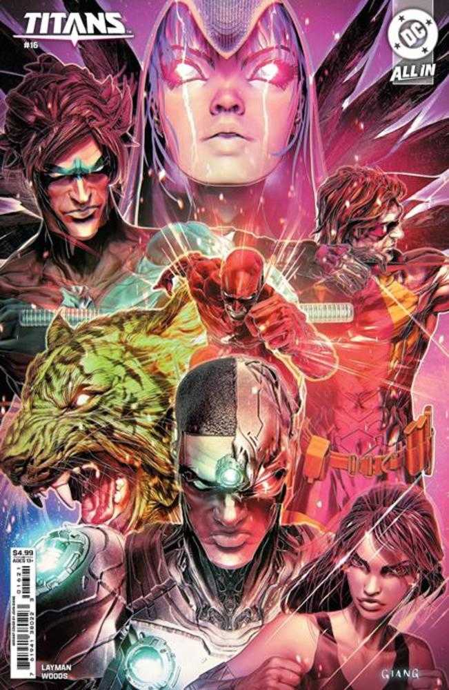 Titans #16 Cover C John Giang Card Stock Variant | Odin's Place