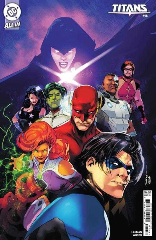 Titans #16 Cover B Rafa Sandoval Card Stock Variant | Odin's Place