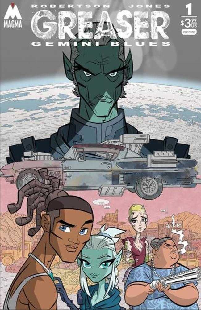 Greaser Gemini Blues #1 2nd Print (Mature) | Odin's Place