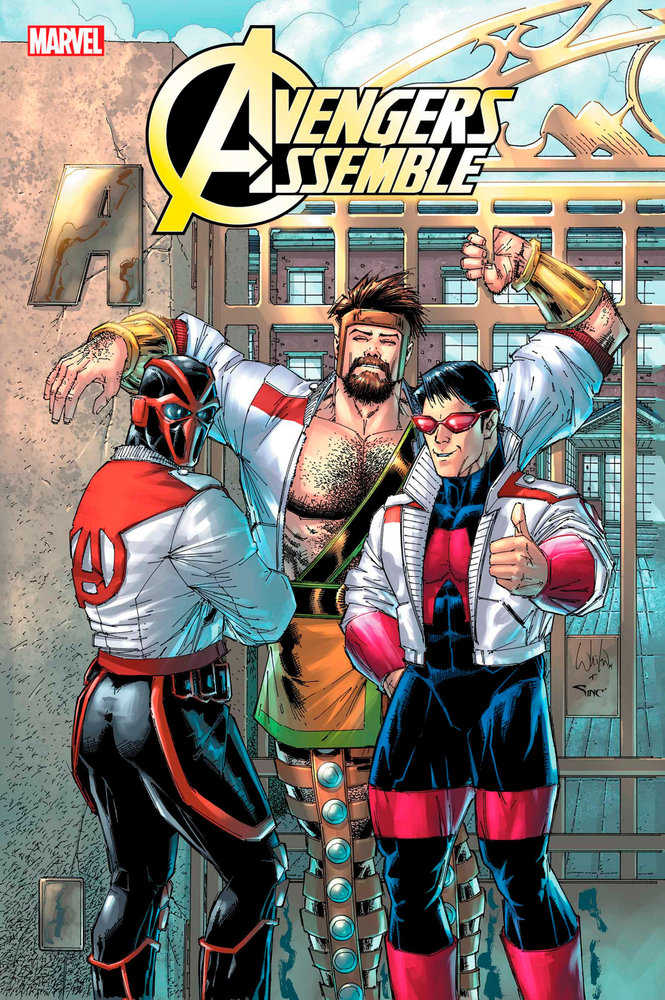 Avengers Assemble #2 Whilce Portacio Avengers Jacket Variant | Odin's Place