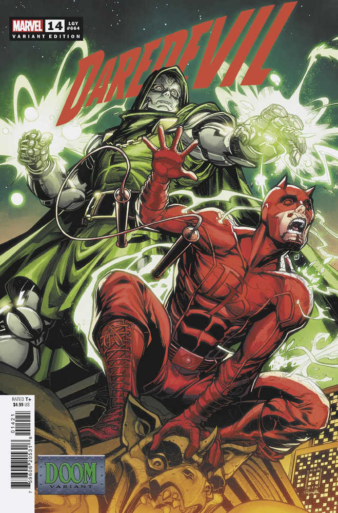Daredevil #14 Chad Hardin Doom Variant | Odin's Place