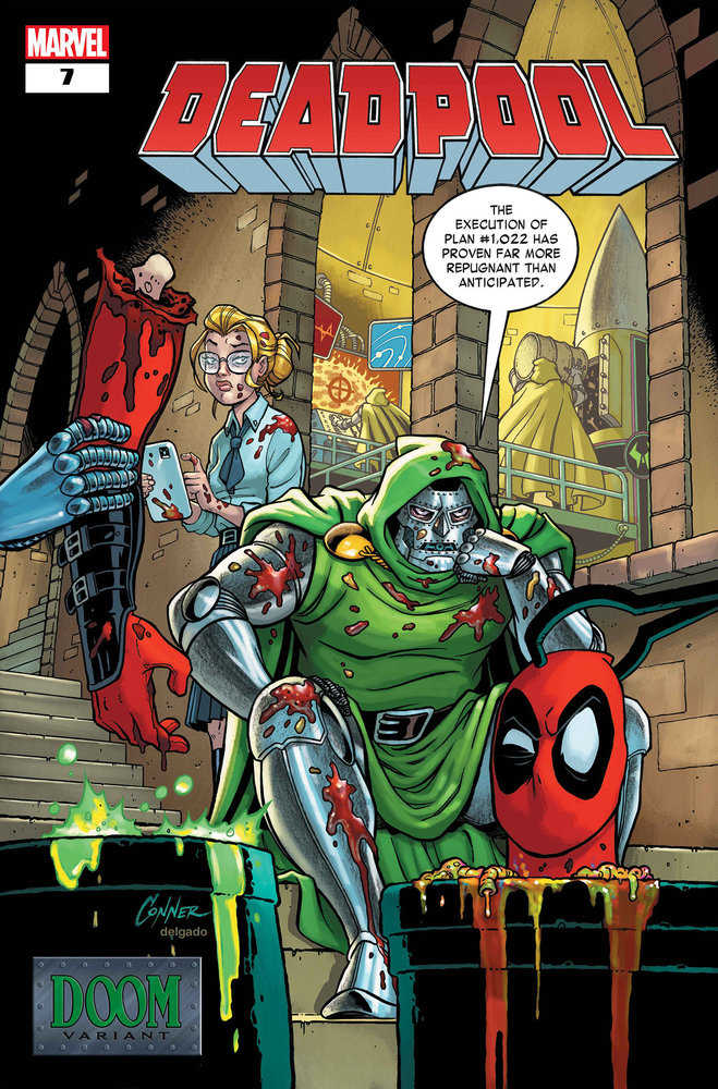 Deadpool #7 Amanda Conner Doom Variant | Odin's Place