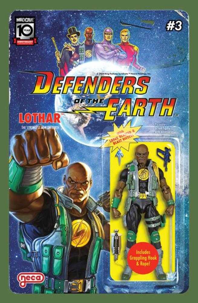 Defenders Of The Earth #3 (Of 8) Cover B Djordje Djokovic Action Figure Cover Variant | Odin's Place