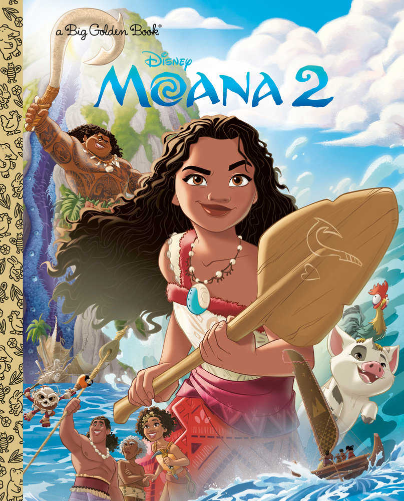 Disney Moana 2 Big Golden Book | Odin's Place