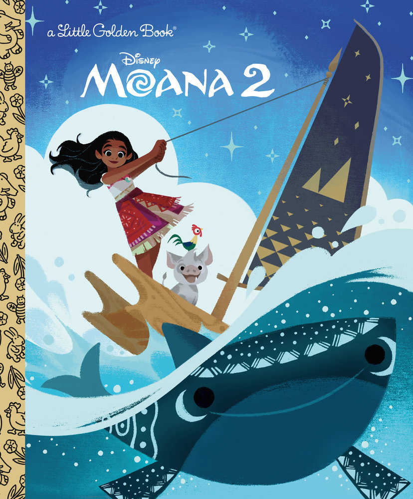 Disney Moana 2 Little Golden Book | Odin's Place